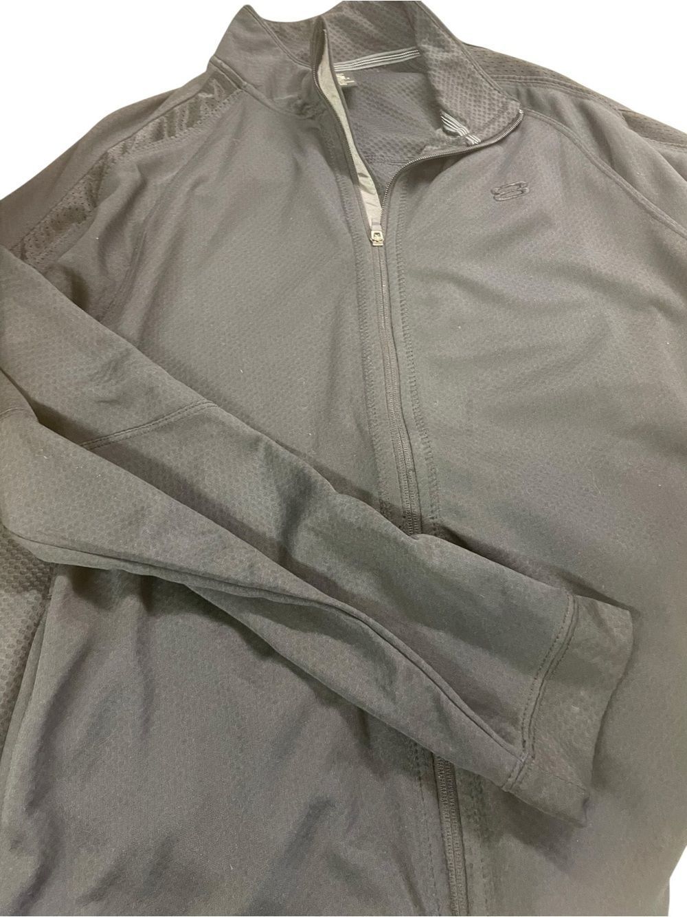 Level 8 quick dry Men's Black Performance Zip-Up Jacket CL